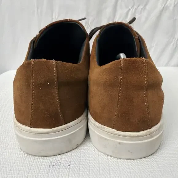 Helm Shoes Mens Size 13 M The Xander Brown Suede Sneakers Casual - Picture 4 of 10